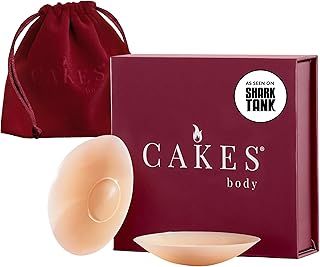CAKES Body® 女士粘性圆形乳头套 - 带无粘性乳头™